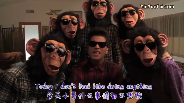 【经典英文歌曲】: The Lazy Song–Bruno Mars